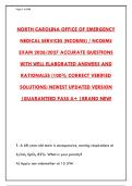 NORTH CAROLINA OFFICE OF EMERGENCY MEDICAL SERVICES &lpar;NC OEMS&rpar; &vert; OFFICIAL EMS GUIDELINES & RESOURCES