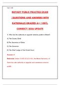 NOTARY PUBLIC PRACTICE EXAM &ndash; FULL-LENGTH TEST & OFFICIAL STUDY GUIDE