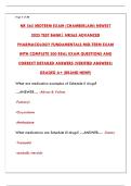 NR 565 MIDTERM EXAM STUDY GUIDE & PRACTICE QUESTIONS &vert; CHAMBERLAIN