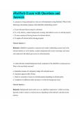 eRailSafe Exam with Questions and Answers