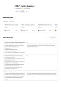 NREMT Practice Questions and Answers summer 2026