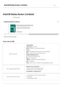 AGACNP Barkley Review&lowbar; Combined Flashcards summer 2026 Walden