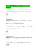 Picat ASVAB Exam with Questions and Answers