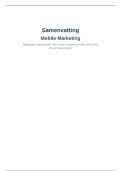 Samenvatting Mobile Marketing &vert; KU Leuven &vert; 2025&sol;2026