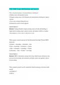 WGU D361 Exam with Questions and Answers