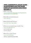 ARMY AEROMEDICAL STUDY GUIDE&NewLine;150 QUESTIONS 2026 TEST BANK&NewLine;COMPLETE QUESTIONS SOLUTIONS&NewLine;GRADED A&plus;&NewLine;