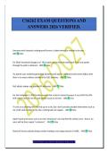 CS6262 EXAM QUESTIONS AND&NewLine;ANSWERS 2026 VERIFIED&period;