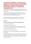 MS Bail Exam 2026&sol;2027 &vert; Verified Actual Questions & Correct Answers with Detailed Rationales &vert; Complete Study Guide for Certification Success &vert; A&plus; Graded Pass Preparation Pack