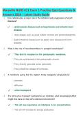 Maryville NURS 611 Exam 1 Practice Quiz 2026 &vert; Study Guide & Verified Answers