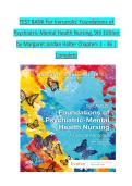 TEST BANK For Varcarolis' Foundations of Psychiatric-Mental Health Nursing&comma; 9th Edition &NewLine;by Margaret Jordan Halter Chapters 1 - 36 &vert; Complete&NewLine;