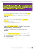 MEDCA PHLEBOTOMY EXAM &vert; NEWEST ACTUAL EXAM &NewLine;COMPREHENSIVE QUESTIONS AND  VERIFIED ANSWERS &NewLine;GRAEDED A&plus;  100&percnt; PASS  2026 UPDATE
