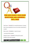 PNB 2265 Exam 4 Study Guide 2026 &vert; 350&plus; Questions and Answers on Renal Physiology&comma; Reproductive System&comma; Gametogenesis & Hormonal Regulation