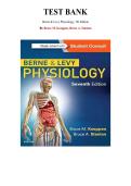 Test Bank for Berne & Levy Physiology 7th Edition by Bruce M&period; Koeppen&comma; Chapter 1-44 &vert; All Chapters