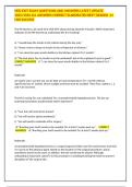 HESI Exit Exam Questions and Answers Latest Update 2025&sol;2026 Complete Nursing Exam Prep with Detailed Rationales A&plus;