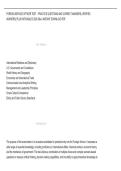 FOREIGN SERVICE OFFICER TEST &ndash; PRACTICE QUESTIONS AND CORRECT ANSWERS &lpar;VERIFIED&NewLine;ANSWERS&rpar; PLUS RATIONALES 2026 Q&A &vert; INSTANT DOWNLOAD PDF&period;