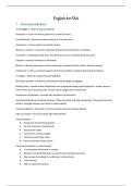 Samenvatting - Business English