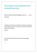 NCCCO Rigger 2 EXAM QUESTIONS WITH COMPLETE SOLUTIONS