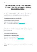 EMT-B MIDTERM REVIEW 1-23&vert;COMPLETE&NewLine;EXAM SET WITH ACTUAL QUESTIONS AND&NewLine;VERIFIED SOLUTIONS