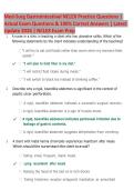 Med-Surg Gastrointestinal NCLEX Practice Questions 2026 &vert; Verified Answers & Nursing Exam Prep