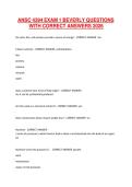 ANSC 4394 EXAM 1 BEVERLY QUESTIONS WITH CORRECT ANSWERS 2026