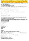 California Hearing Aid Dispenser Written Exam Prep 2026&ndash;2027 &ndash; Complete Study Guide&comma; Practice Questions & Licensing Exam Review