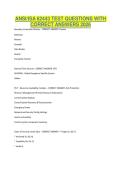 ANSI&sol;ISA 62443 TEST QUESTIONS WITH CORRECT ANSWERS 2026 