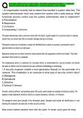 WGU D483 COMPTIA SYS A&plus; STUDY GUIDE &ndash; WESTERN GOVERNORS UNIVERSITY &ndash; COMPLETE PRACTICE QUESTIONS AND CYBERSECURITY CONCEPTS REVIEW LATEST VERSION