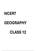 Summary Fundamentals of Human Geography -  Geography 