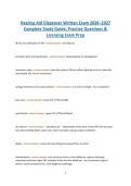 Hearing Aid Dispenser Written Exam 2026 &ndash; Complete Study Guide&comma; Practice Questions & Licensing Exam Prep