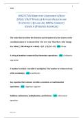  &NewLine;1 &NewLine;WGU C784 OBJECTIVE ASSESSMENT &lpar;NEW &NewLine;2026&sol; 2027 UPDATE&rpar; APPLIED HEALTHCARE &NewLine;STATISTICS &vert; QS AND AS&vert; 100&percnt; CORRECT&vert; &NewLine;GRADE A &lpar;VERIFIED ANSWERS&rpar;