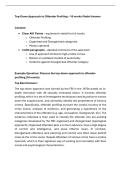 AQA A-Level Psychology Forensic Psychology&colon; Top-Down Approach 16 Marker Model Answer &plus; AO3 Evaluation