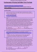 Fundamentals of Nursing 2nd Edition Yoost Test Bank