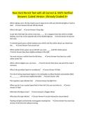 New York Permit Test with all Correct & 100&percnt; Verified Answers &vert;Latest Version &vert;Already Graded A&plus;