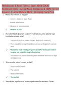 Florida Laws & Rules &lpar;Dental Exam ADEX CDCA&rpar; Combined Cards 2026 &vert; Practice Questions & Verified Answers