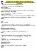 Florida Civic Literacy Test Questions &ndash; Complete FCLE Practice Questions and Constitutional Law Review for U&period;S&period; Government Exam Preparation