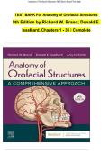 Test Bank&colon; Anatomy of Orofacial Structures 9th Edition Brand