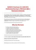 NUR2115 Final Exam V1&ndash;V3 &vert; NUR 2115 Final Exam V1&ndash;V3 &vert; Fundamentals of Professional Nursing &vert; Rasmussen University &vert; Complete Exam Bundle with Detailed Verified Answers