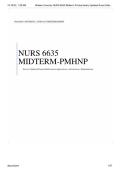 NURS 6635 &NewLine;MIDTERM-PMHNP 
