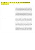 D&oacute;nde Est&aacute; Eduardo Chapters 4-6 UPDATED ACTUAL QUESTIONS AND &NewLine;CORRECT ANSWERS 