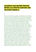 COLORADO SALES MASTERY PRACTICE &NewLine;REVIEW 2026 UPDATED QUESTIONS AND &NewLine;SOLUTIONS GRADED A&plus;