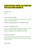 COPR PCP FINAL PAPER 2026 QUESTIONS &NewLine;WITH SOLUTIONS GRADED A&plus; 