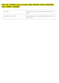 SPCE 609 SAFMEDS Spring Semester 2026 UPDATED ACTUAL QUESTIONS &NewLine;AND CORRECT ANSWERS 