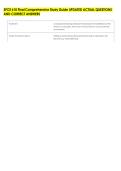 SPCE 610 Final Comprehensive Study Guide UPDATED ACTUAL QUESTIONS &NewLine;AND CORRECT ANSWERS