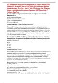 EPA 608 Universal Certification Practice Questions and Answers Updated 2026 &vert; Complete EPA Section 608 Universal HVAC Study Guide with Verified Questions&comma; Detailed Rationales&comma; Core&comma; Type I&comma; Type II & Type III Certification Prep&comma; Refrigerant Recovery&comma; Leak
