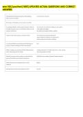 sere 100&period;2 post test &lpar;100&percnt;&rpar; UPDATED ACTUAL QUESTIONS AND CORRECT &NewLine;ANSWERS 