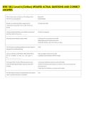 SERE 100&period;2 Level A &lpar;Civilian&rpar; UPDATED ACTUAL QUESTIONS AND CORRECT &NewLine;ANSWERS 