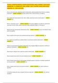 TEXAS JURISPRUDENCE EXAM QUESTIONS AND CORRECT DETAILED &NewLine;ANSWERS &comma;A COMPLETE SOLUTION THAT COVERS 2024&sol;2025 BEST &NewLine;GRADED A&plus; FOR SUCCESS