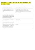 SERE 100&period;2 Level A SERE Pre Test UPDATED ACTUAL QUESTIONS AND &NewLine;CORRECT ANSWERS