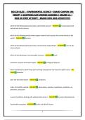 BIO 220 QUIZ 1 - ENVIROMENTAL SCIENCE &ndash; GRAND CANYON UNIVERSITY &vert; QUESTIONS AND VERIFIED ANSWERS &vert; GRADED A&plus; &vert; PASS ON FIRST ATTEMPT &vert; BRAND NEW 2026 UPDATE&excl;&excl;&excl;&excl;&excl;&excl;&excl;