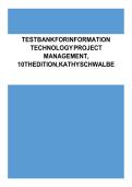 Information Technology Project Management&comma; 10th Edition by Kathy Schwalbe &ndash; Comprehensive Guide to IT Project Planning&comma; Agile Methods&comma; Risk Management&comma; and PMP Preparation